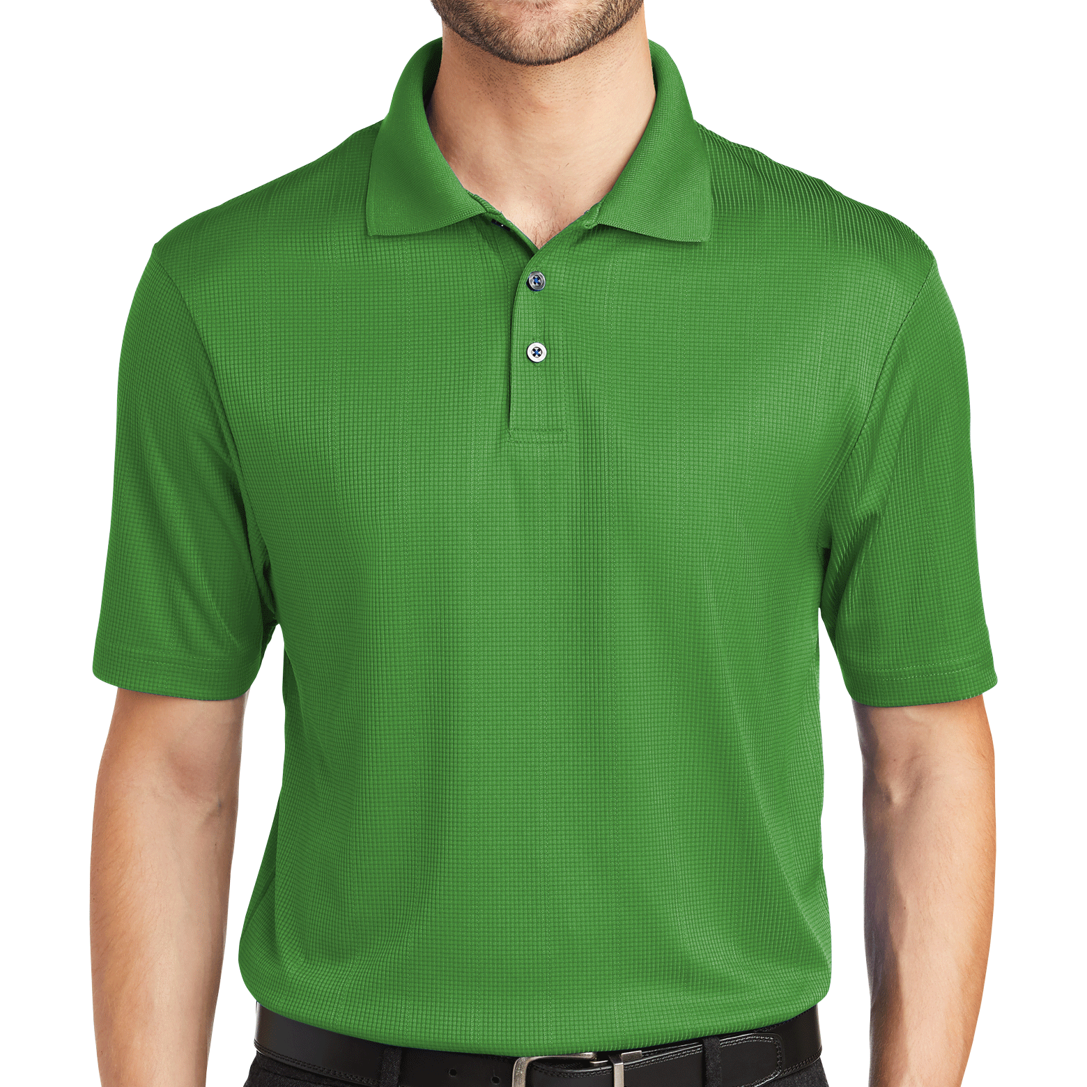 Performance Fine Jacquard Polo MerchyMe